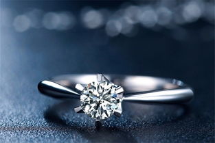 珂兰钻石白18K金50分花钻戒指 见证爱情绽放的定制之选