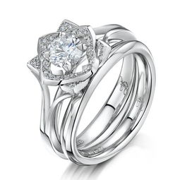 永恒承诺，花钻璀璨——Alexander Davis 钻石婚戒，唯一珠宝定制为爱加冕