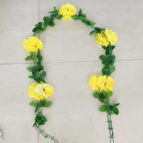 清明祭祀新风尚 环保与美观兼具的拉花菊花装饰